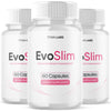 Image of (3 Pack) EvoSlim Advanced Energy and Fitness Support Supplement Evo Slim 180 Capsules