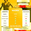 Image of (1 Pack) Nuora ACV Gummys Advanced Formula 1000MG Vitamin Supplement 60 Gummies