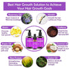 Image of Hair Growth Shampoo and Conditioner Set with Rosemary, Biotin, Argan Oil, and Castor Oil