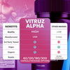 Image of (2 Pack) Vitruz Alpha Advanced Male Health Support Formula VitruzAlpha 120 Capsules