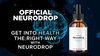 Image of NeuroDrop Drops Brain Health Support Supplement Neuro Drop 30 Servings
