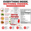 Image of Hema Renew Pills Advanced Blood Health Support Supplement HemaRenew 300 Capsules