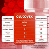 Image of (1 Pack) Glucovex Advanced Blood Support Max Supplement Gluco Vex 60 Capsules