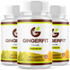 Image of (3 Pack) GingerFit Advanced Energy & Fitness Support Formula Ginger Fit 180 Capsules