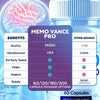 Image of (3 Pack) Memo Vance Pro Advanced Natural Brain Support MemoVancePro 180 Capsules