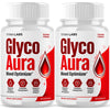 Image of (2 Pack) Glyco Aura Pills Advanced Blood Health Support Supplement GlycoAura 120 Capsules