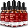 Image of Gluco Vita Pure Drops - 5 Pack, Advanced Blood Sugar Support Formula