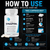 Image of Synaptril Natural Brain Health Support Formula Synap Tril 120 Capsules