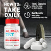 Image of (3 Pack) Alpha TRT Pill for Men Advanced Formula Vitamin Supplement 180 Capsules
