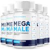 Image of (5 Pack) Mega Male Advanced Pills Premium Formula MegaMale Supplement 300 Capsules