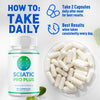 Image of (2 Pack) Sciatic Pro Plus Advanced Nerve Health Support Supplement 120 Capsules