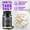 Image of (3 Pack) Slimtide Advanced Energy And Fitness Supplement Slim Tide 180 Capsules