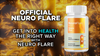 Image of Neuro Flare All Natural Brain Support Formula 300 Capsules (5 Pack)