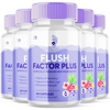 Image of Flush Factor Plus Supplement Pills (5 Pack 300 Capsules)