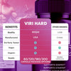 Image of (5 Pack) Viri Hard Advanced Male Health Support Supplement ViriHard 300 Capsules