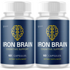 Image of Iron Brain All Natural Formula Brain Supplement (2 Pack - 120 Capsules)