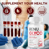 Image of (1 Pack) Renu Glyco Advanced Blood Health Support Supplement RenuGlyco 60 Capsules