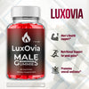 Image of (3 Pack) LuxOvia ACV Gummys Male Health Support Supplement Lux Ovia 180 Gummies