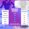 Image of (5 Pack) Magic Burn Advanced Energy & Fitness Supplement MagicBurn 300 Capsules