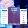 Image of (2 Pack) Brain Honey Natural Brain Supplement Brain Honey 120 Capsules