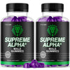 Image of (2 Pack) Supreme Alpha Gummys Male Support Supplement SupremeAlpha 120 Gummies