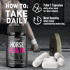 Image of (1 Pack) Horse Gelatin Advanced Male Support Supplement HorseGelatin 60 Capsules