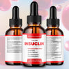 Image of (3 Pack) Insuglin Drops Advanced Blood Support Supplement Insu Glin 90 Servings