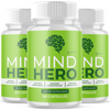 Image of (3 Pack) Mind Hero Nootropic All Natural Formula Brain Supplement 180 Capsules