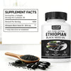 Image of Ethiopian Black Seed Oil Softgels |4.64% Thymoquinone |Gluten-Free, 60 capsules