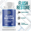 Image of (3 Pack) Flush Restore Probiotic For Gut Health & Digestive Function 180 Capsule