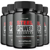 Image of (5 Pack) Steel Power Advanced Male Health Support Supplement SteelPower 300 Capsules