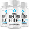 Image of (3 Pack) Neuro Elite Natural Brain Supplement NeuroElite 180 Capsules