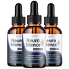 Image of (3 Pack) Neuro Silence Ear Drops Natural Hearing Support Supplement 90 Servings