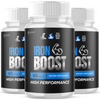 Image of (3 Pack) Iron Boost Male Support Supplement Advanced Formula IronBoost 180 Capsule
