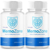 Image of (2 Pack) MemoZone Pill Natural Brain Supplement Memo Zone 120 Capsules