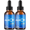 Image of (2 Pack) Alkon Drops Advanced Health & Fitness Formula Alk On Vitamin 60 Serves
