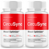 Image of (2 Pack) CircuSync Advanced Blood Support Formula Supplement Circu Sync 120 Capsule