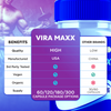 Image of Vira Maxx Supplement Pills (5 Pack-300 Capsules)