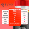 Image of Primal Grow Pro Advanced Formula Natural Energy & Fitness Support 60 Capsules (1 Pack)