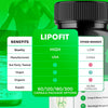 Image of (5 Pack) LipoFit Advanced Energy & Fitness Formula Vitamin Lipo Fit 300 Capsules