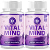 Image of (2 Pack) Vital Mind All Natural Brain Supplement VitalMind 120 Capsule