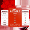 Image of (3 Pack) Gluco Defense 7 Advanced Blood Support Formula GlucoDefens7 180 Capsule