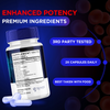 Image of RegeNerve 6 Advanced Nerve Support Formula Maximum Strength Vitamin (2 Pack-120 Capsules)