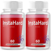 Image of (2 Pack) InstaHard Advanced Male Support Pill Insta Hard Supplement 120 Capsules