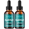 Image of Audifort Ear Health Suppport Drops Natural Formula Hearing Supplement (2 Pack)