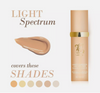 Image of 4 in 1 Biomimic Foundation Light Spectrum by Lanisty SPF 50 1.05 fl oz 30g
