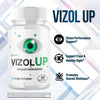 Image of (3 Pack) Vizol Up Advanced Max Support Healthy Eye Function VizolUp 180 Capsules