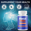 Image of (3 Pack) Focus Max Pill Natural Brain Supplement FocusMax 180 Capsules