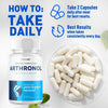 Image of (5 Pack) Arthronol Joint Support Advanced Formula Supplement Arthro Nol 300 Caps