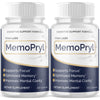 Image of (2 Pack) MemoPryl All Natural Brain Supplement Memo Pryl 120 Capsules